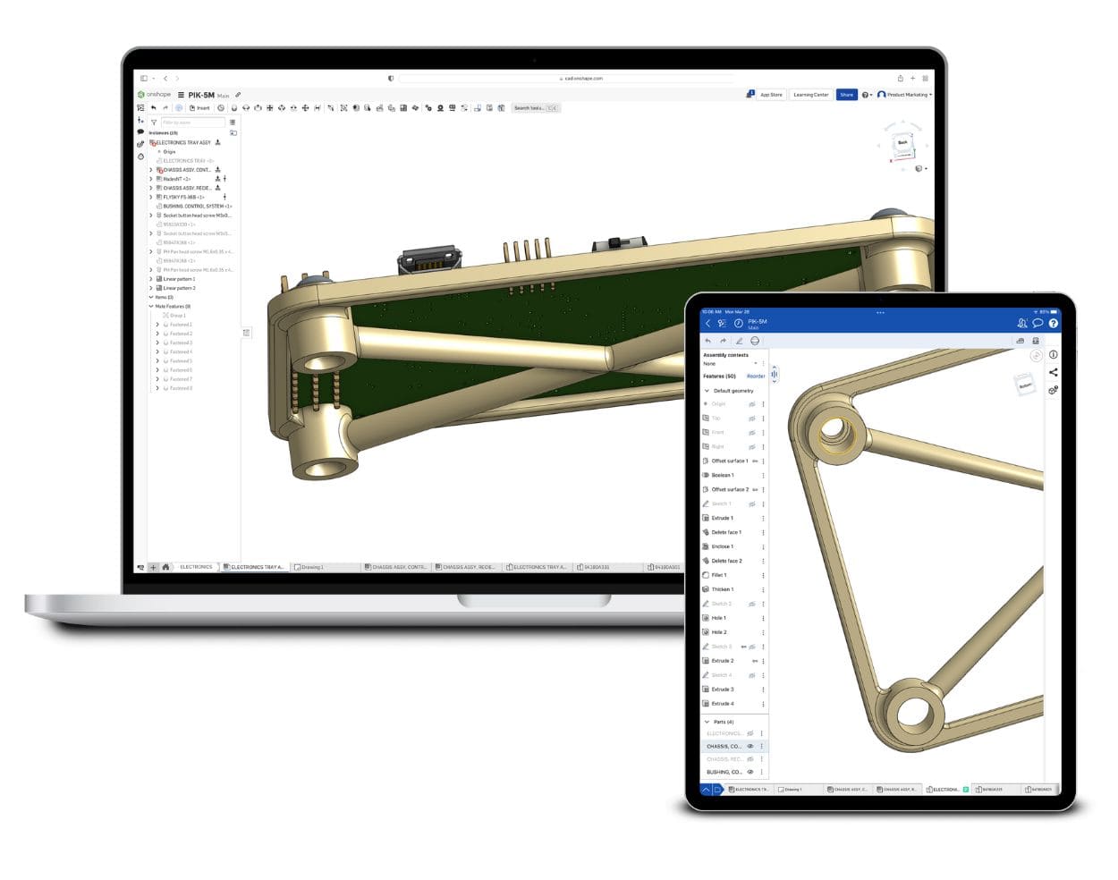 OnCAD Onshape MockUpRahmen