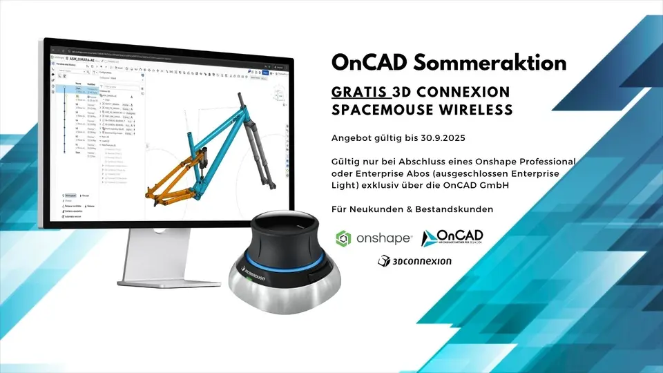 OnCAD SpaceMouse Aktion min
